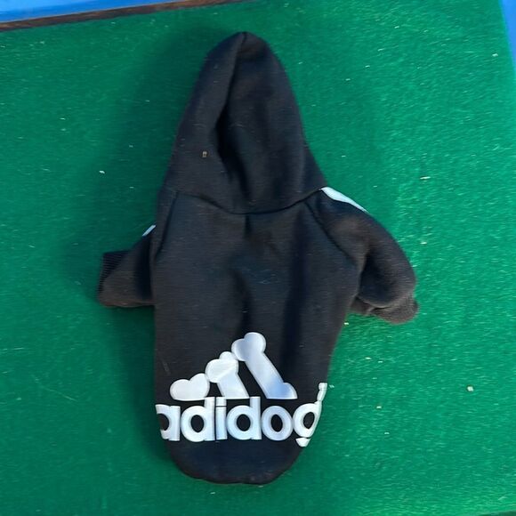 Other - Adida Dog Pullover Hoodie Black Size Small